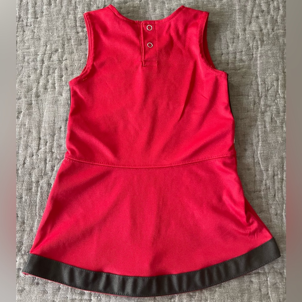 NFL Team Apparel Red Tampa Bay Buccaneers Football Cheer Dress 2T size 2 toddler - Picture 7 of 9